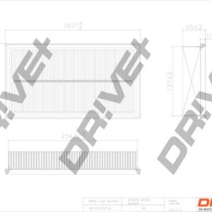 Dr!ve+ DP1110.10.0152 Air filter