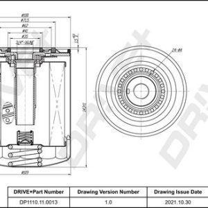 Dr!ve+ DP1110.11.0013 Eļļas filtrs