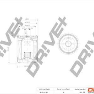Dr!ve+ DP1110.11.0027 Alyvos filtras