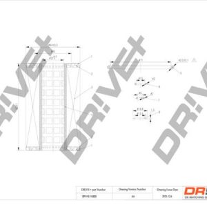 Dr!ve+ DP1110.11.0033 Oil filter