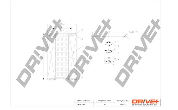 Dr!ve+ DP1110.11.0033 Масляный фильтр