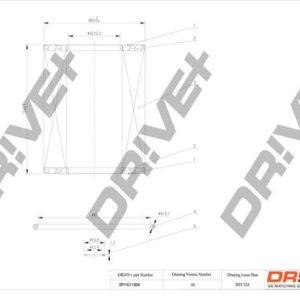 Dr!ve+ DP1110.11.0034 Oil filter