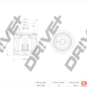 Dr!ve+ DP1110.11.0049 Õlifilter