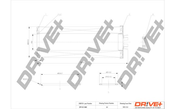 Dr!ve+ DP1110.11.0051 Масляный фильтр