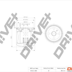 Dr!ve+ DP1110.11.0054 Alyvos filtras