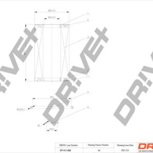 Dr!ve+ DP1110.11.0059 Oil filter