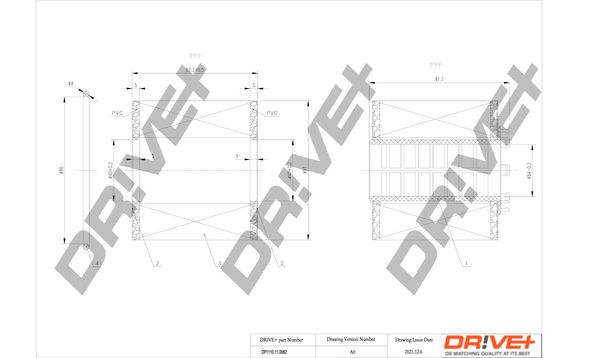Dr!ve+ DP1110.11.0062 Eļļas filtrs