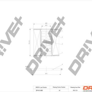 Dr!ve+ DP1110.11.0076 Oil filter