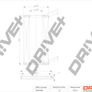 Dr!ve+ DP1110.11.0078 Alyvos filtras