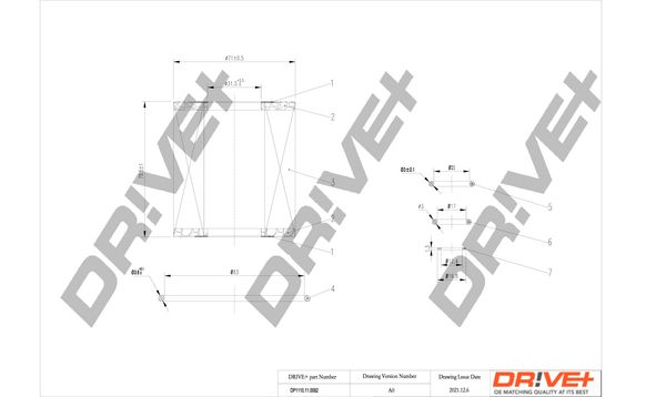 Dr!ve+ DP1110.11.0082 Масляный фильтр