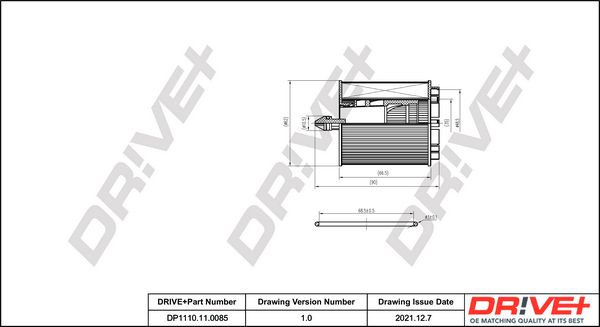 Dr!ve+ DP1110.11.0085 Масляный фильтр