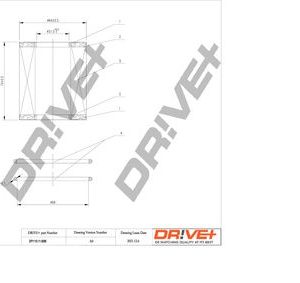 Dr!ve+ DP1110.11.0095 Alyvos filtras