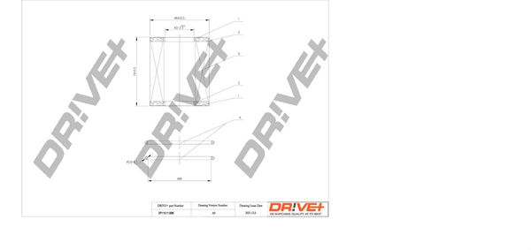 Dr!ve+ DP1110.11.0095 Õlifilter