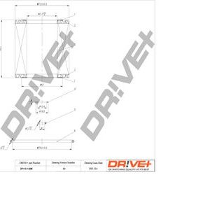 Dr!ve+ DP1110.11.0096 Alyvos filtras