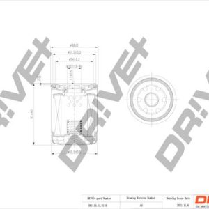 Dr!ve+ DP1110.11.0110 Alyvos filtras
