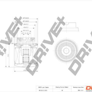 Dr!ve+ DP1110.11.0113 Oil filter