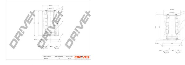 Dr!ve+ DP1110.11.0117 Oil filter