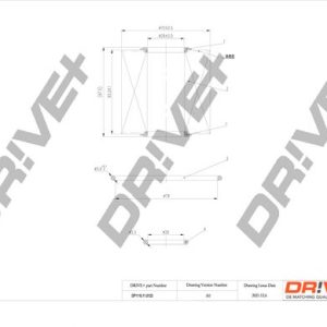 Dr!ve+ DP1110.11.0123 Alyvos filtras