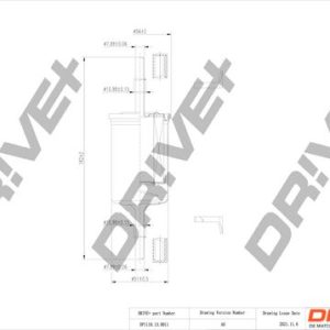 Dr!ve+ DP1110.13.0011 Kuro filtras