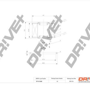 Dr!ve+ DP1110.13.0032 Kütusefilter