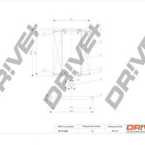 Dr!ve+ DP1110.13.0036 Kuro filtras