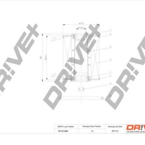 Dr!ve+ DP1110.13.0038 Kuro filtras