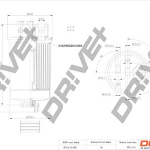 Dr!ve+ DP1110.13.0047 Fuel filter