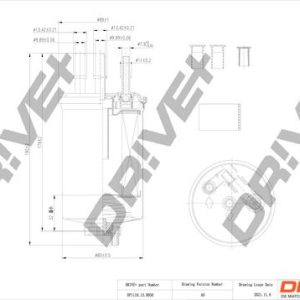 Dr!ve+ DP1110.13.0050 Fuel filter