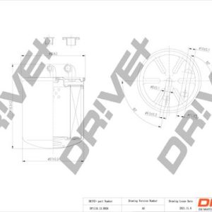 Dr!ve+ DP1110.13.0056 Kütusefilter