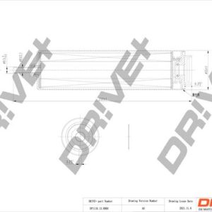 Dr!ve+ DP1110.13.0060 Degvielas filtrs