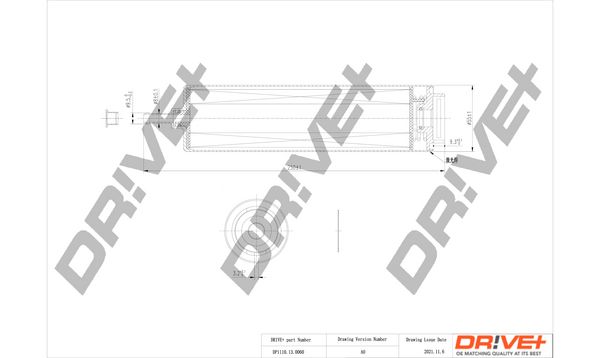 Dr!ve+ DP1110.13.0060 Топливный фильтр
