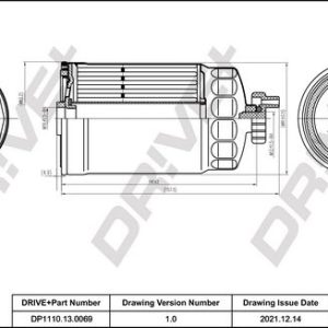 Dr!ve+ DP1110.13.0069 Fuel filter