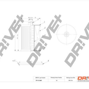 Dr!ve+ DP1110.13.0086 Kuro filtras