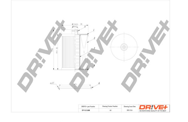 Dr!ve+ DP1110.13.0086 Топливный фильтр