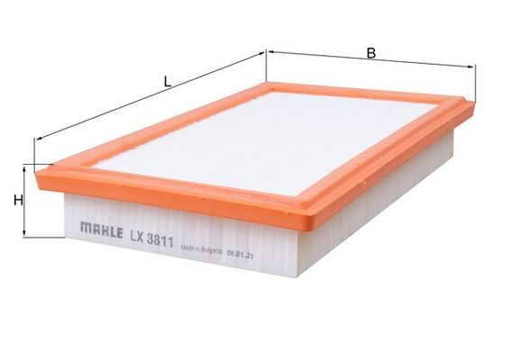 KNECHT LX 3811 Воздушный фильтр