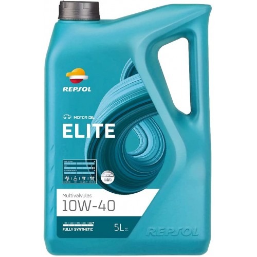 REPSOL ELITE MULTIVALVULAS 10W40 5L