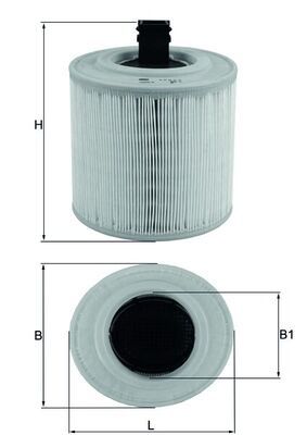 KNECHT LX 3015/14 Õhufilter