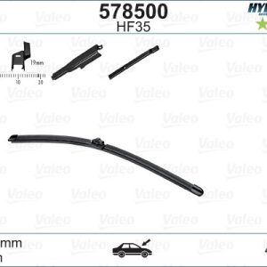 VALEO 578500 Stikla tīrītāji