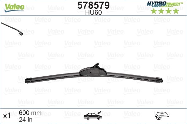 VALEO 578579 Stikla tīrītāji