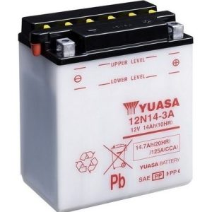 YUASA 12N14-3A Starterio akumuliatorius