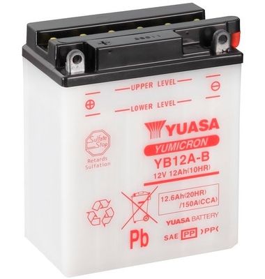 Стартерная батарея YUASA YB12A-B