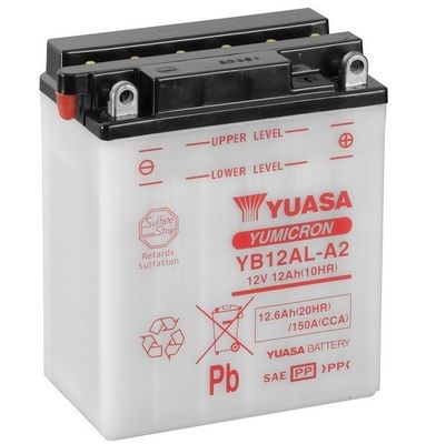 Стартерная батарея YUASA YB12AL-A2