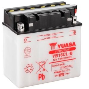 YUASA YB16CL-B Startera akumulators