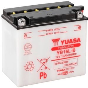 YUASA YB16L-B Starterio akumuliatorius