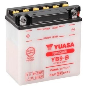 Стартерная батарея YUASA YB9-B