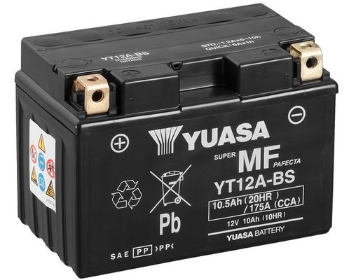 YUASA YT12A-BS Startera akumulators