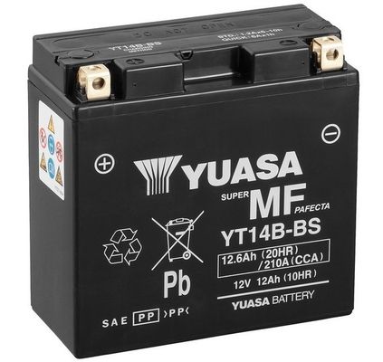 YUASA YT14B-BS Startera akumulators