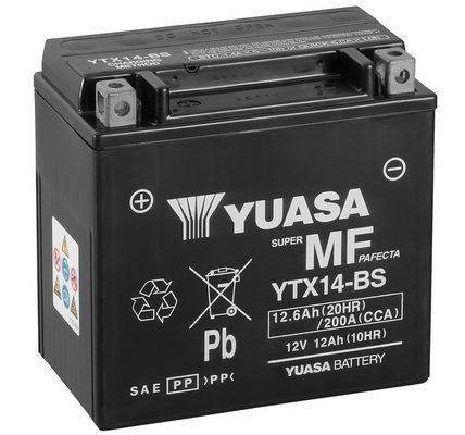 YUASA YTX14-BS Starter battery