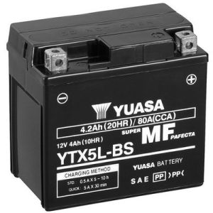 YUASA YTX5L-BS Starterio akumuliatorius