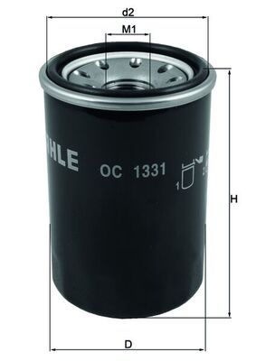 KNECHT OC 1331 Масляный фильтр